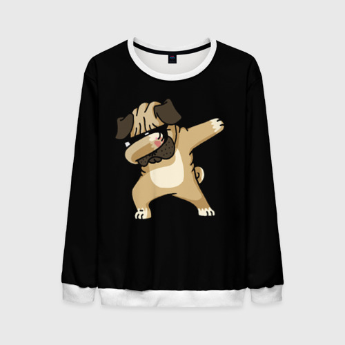 Мужской свитшот 3D Dog dab Фото 01 Мужской свитшот 3D Dog dab Фото 01