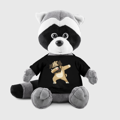 Енотик в футболке 3D Dog dab Фото 01 Енотик в футболке 3D Dog dab Фото 01