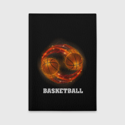 Обложка для автодокументов Basketball fire