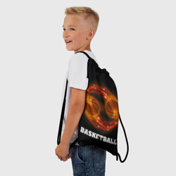 Рюкзак-мешок 3D Basketball fire - фото 2