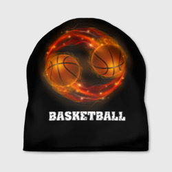 Шапка 3D Basketball fire