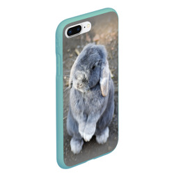 Чехол для iPhone 7Plus/8 Plus матовый Кролик - фото 2