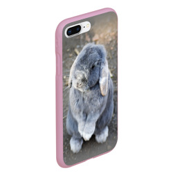 Чехол для iPhone 7Plus/8 Plus матовый Кролик - фото 2