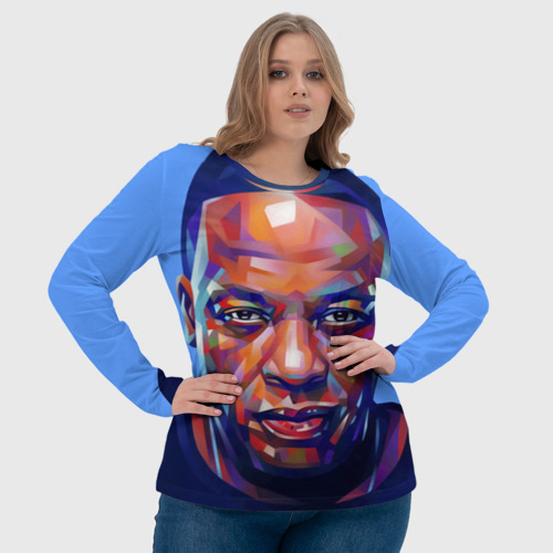 Женский лонгслив 3D Dr.Dre, цвет 3D печать - фото 6