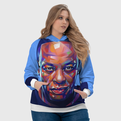 Женская толстовка 3D Dr.Dre, цвет 3D печать - фото 6