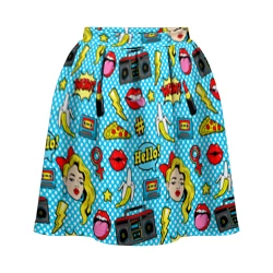 Девочка из комикса