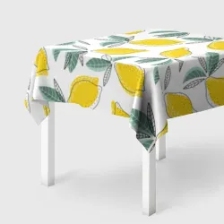 Скатерть 3D Лимончики