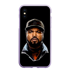 Чехол для iPhone XS Max матовый Ice Cube 1