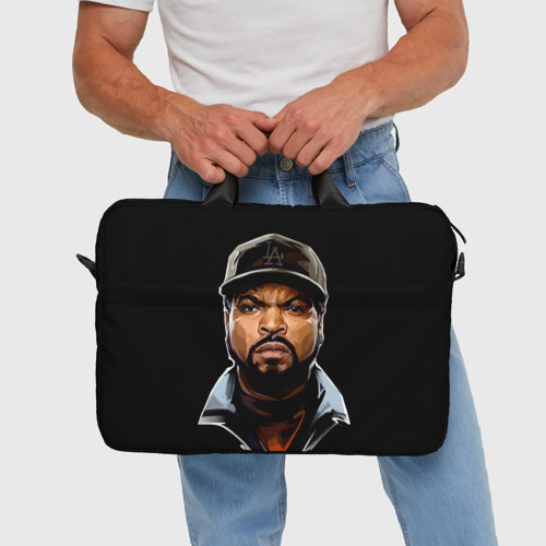 Сумка для ноутбука 3D Ice Cube 1, цвет 3D печать - фото 5