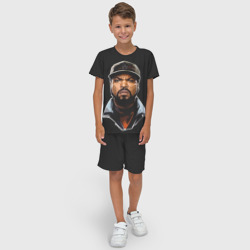 Детский костюм с шортами 3D Ice Cube 1 - фото 2
