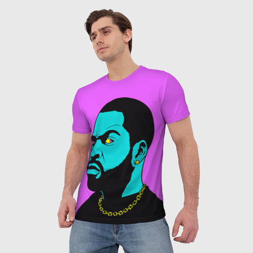 Мужская футболка 3D Ice Cube 3, цвет 3D печать - фото 3