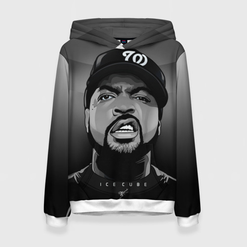 Женская толстовка 3D Ice Cube 2, цвет 3D печать