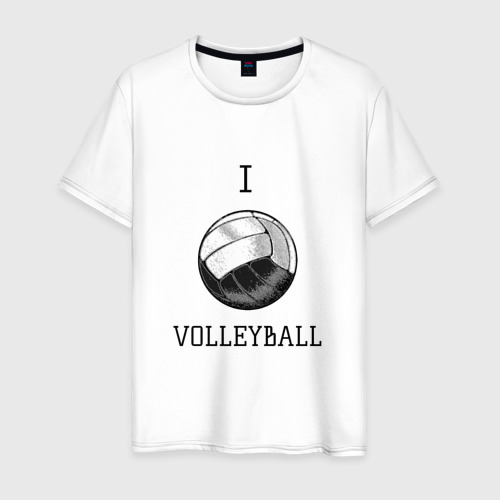 Мужская футболка хлопок My volleyball