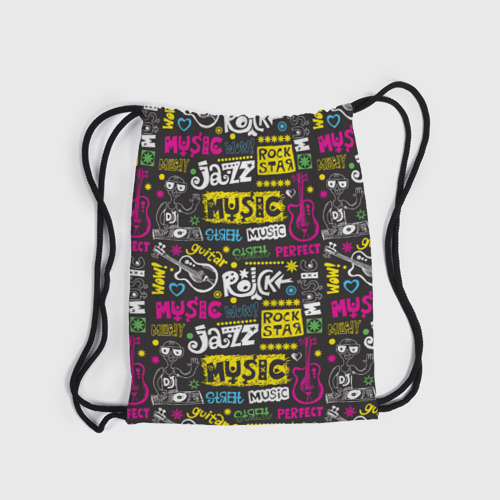Рюкзак-мешок 3D Музыка - фото 6