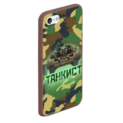 Чехол для iPhone 5/5S матовый Танкист Т-90 - фото 2