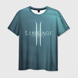 Мужская футболка 3D Lineage II