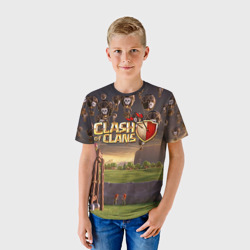 Детская футболка 3D Clash of Clans 3 - фото 2