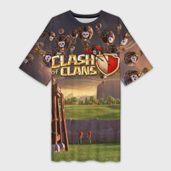 Платье-футболка 3D Clash of Clans 3