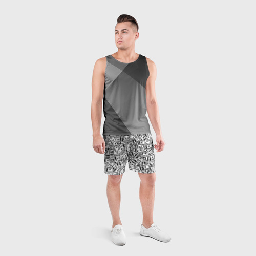 Мужские шорты спортивные Benjamin Franklin $, цвет 3D печать - фото 4