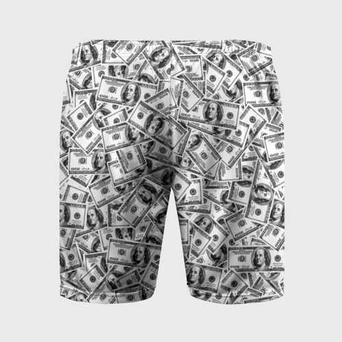 Мужские шорты спортивные Benjamin Franklin $, цвет 3D печать - фото 2