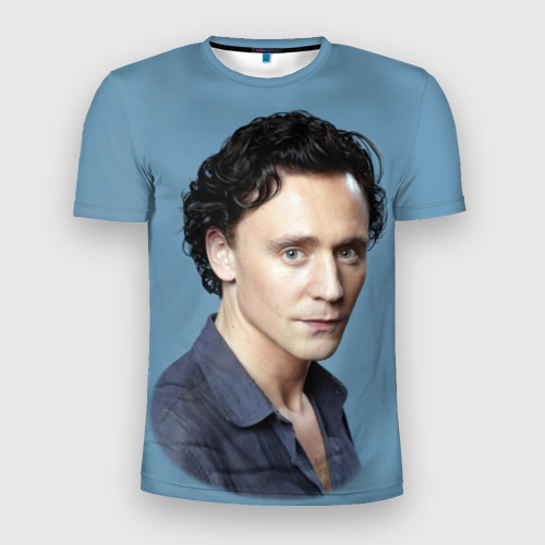 Мужская футболка 3D Slim Tom Hiddleston