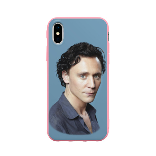 Чехол для iPhone X матовый Tom Hiddleston