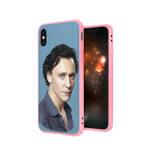 Чехол для iPhone X матовый Tom Hiddleston - фото 3