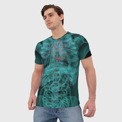 Мужская футболка 3D Рентген человека - фото 2