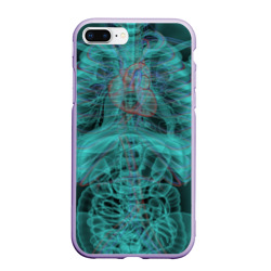 Чехол для iPhone 7Plus/8 Plus матовый Рентген человека