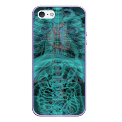 Чехол для iPhone 5/5S матовый Рентген человека