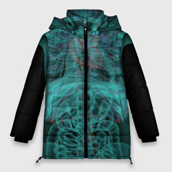 Женская зимняя куртка Oversize Рентген человека