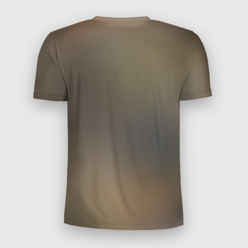 Мужская футболка 3D Slim с принтом Воспоминания, вид сзади #1
