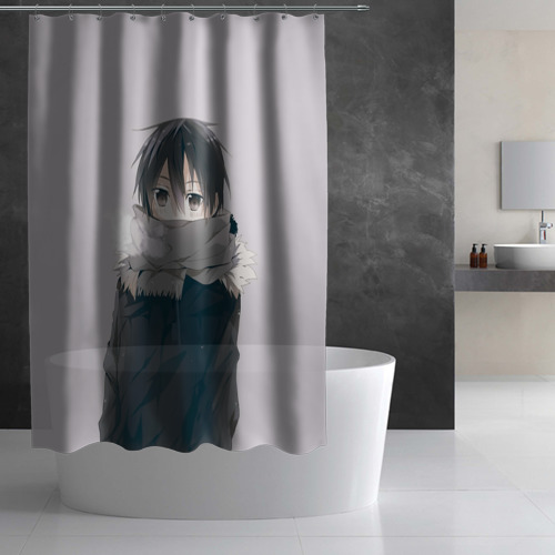 Штора 3D для ванной Winter - фото 3