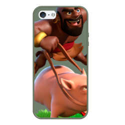 Чехол для iPhone 5/5S матовый Clash of Clans 9