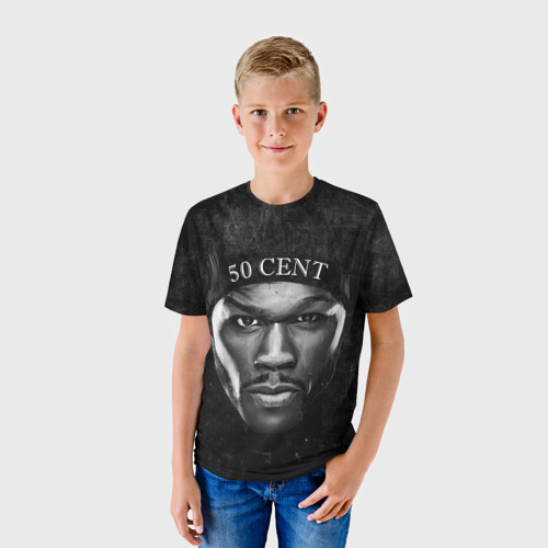 Детская футболка 3D 50 cent, цвет 3D печать - фото 3