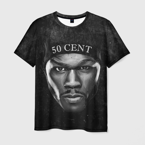 Мужская футболка 3D 50 cent, цвет 3D печать