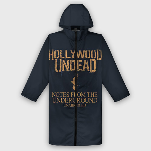 Мужской дождевик 3D Hollywood Undead, цвет белый