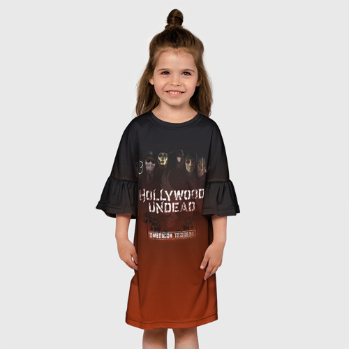 Детское платье 3D Hollywood Undead 2 - фото 4