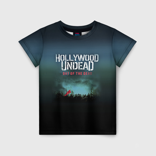 Детская футболка 3D Hollywood Undead 9, цвет 3D печать