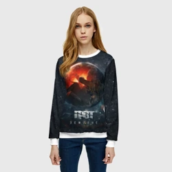 Женский свитшот 3D ГРОТ - фото 2