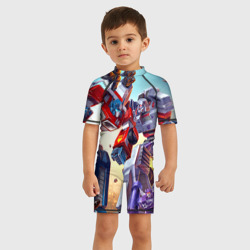 Детский купальный костюм 3D Трансформеры - фото 2