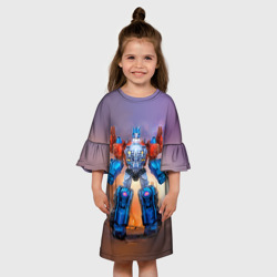 Детское платье 3D Трансформеры - фото 2