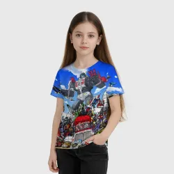 Детская футболка 3D Трансформеры - фото 2