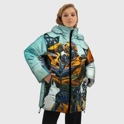Женская зимняя куртка Oversize Трансформеры - фото 2