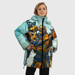 Женская зимняя куртка Oversize Трансформеры - фото 2