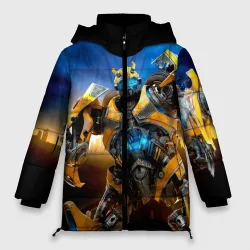 Женская зимняя куртка Oversize Трансформеры