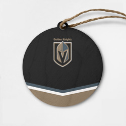 Деревянная игрушка круг Vegas Golden Knights 2017