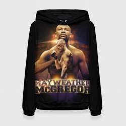 Женская толстовка 3D Mayweather vs McGregor