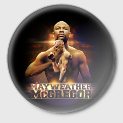 Значок Mayweather vs McGregor