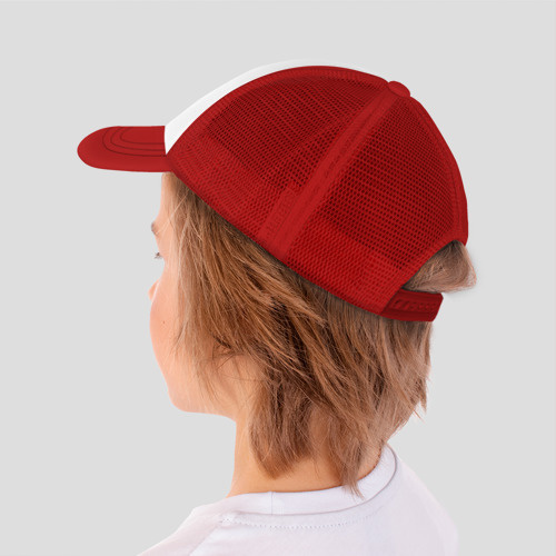 Детская кепка тракер Оптимус Прайм, цвет красный - фото 5